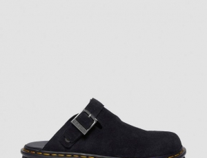 ZEBZAG Suede Slingback Platform Mules